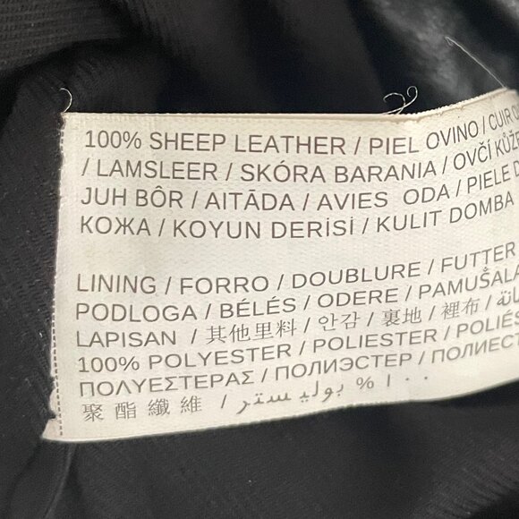 Mango Genuine Leather Jacket - Picture 7 of 7